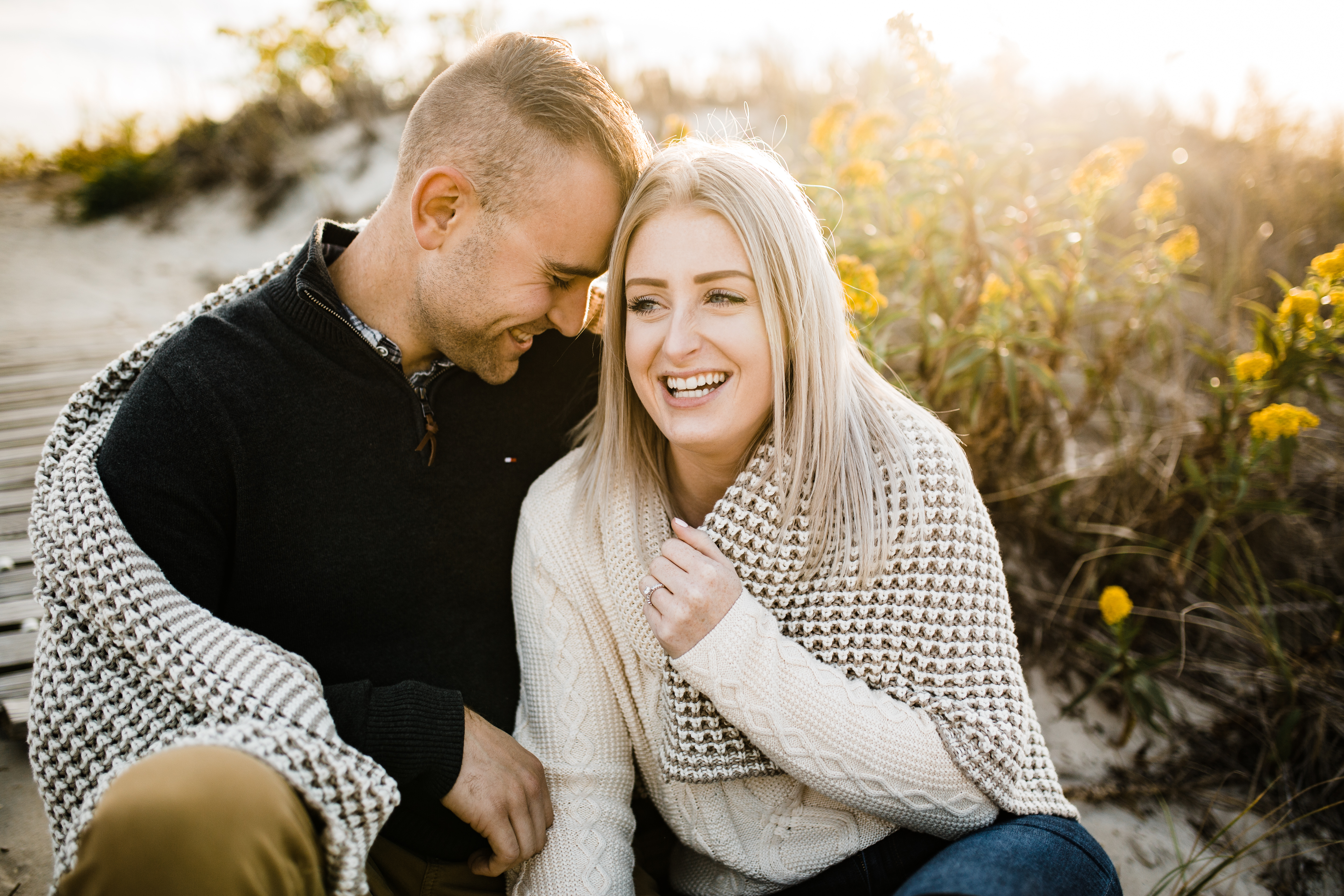 Sunset Beach Engagement Session