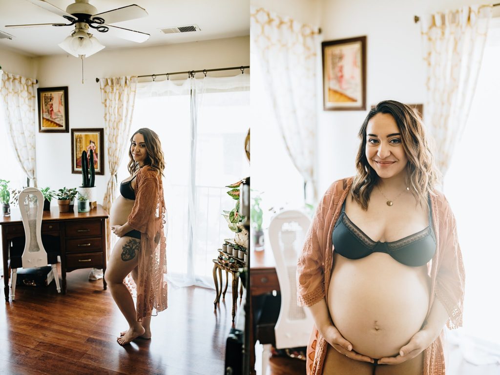 boho maternity pictures
