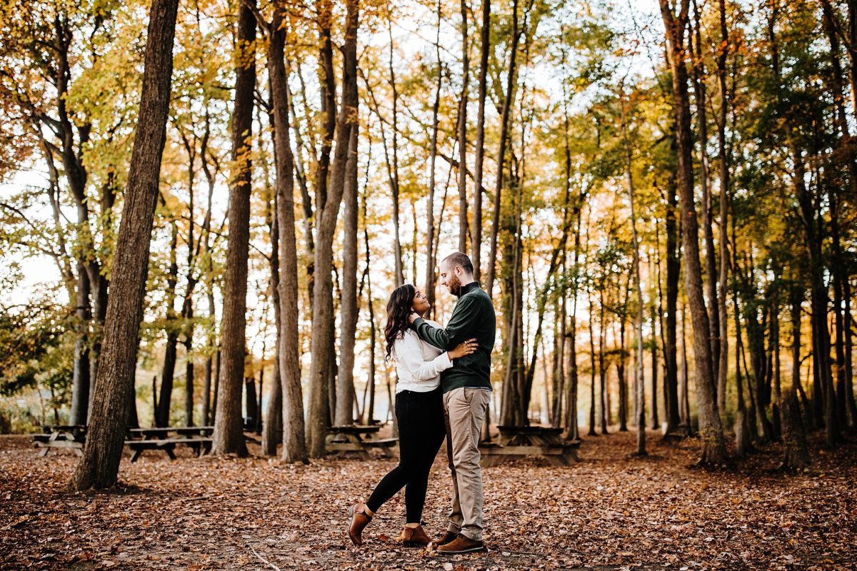 lums pond fall engagement