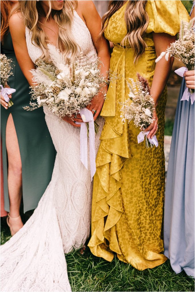 mismatched bridesmaids dresses