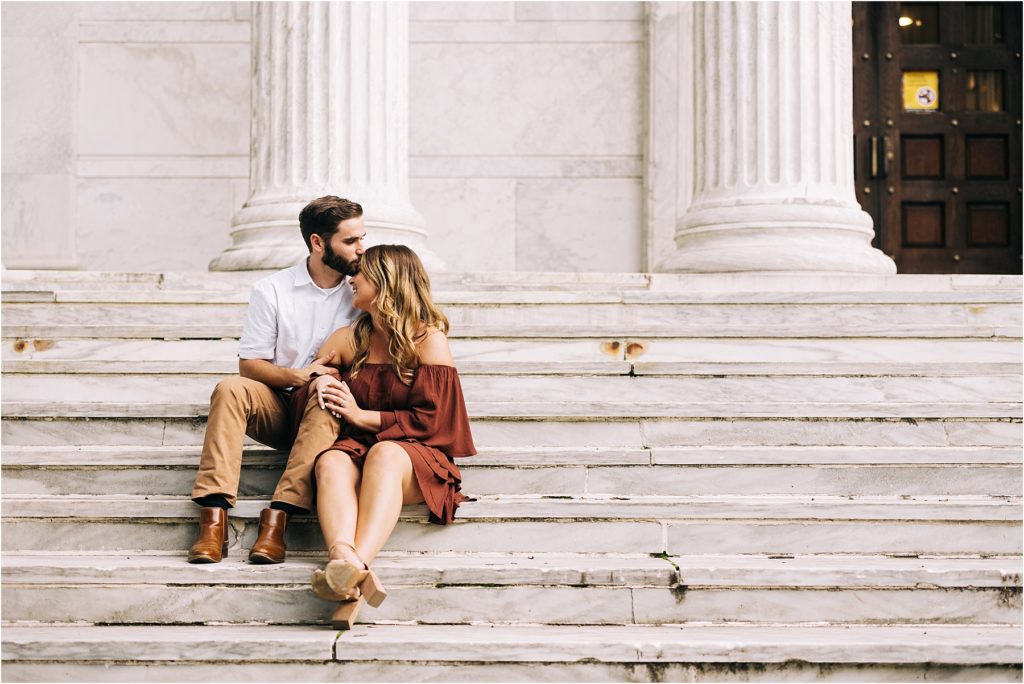 fall nj engagement photos