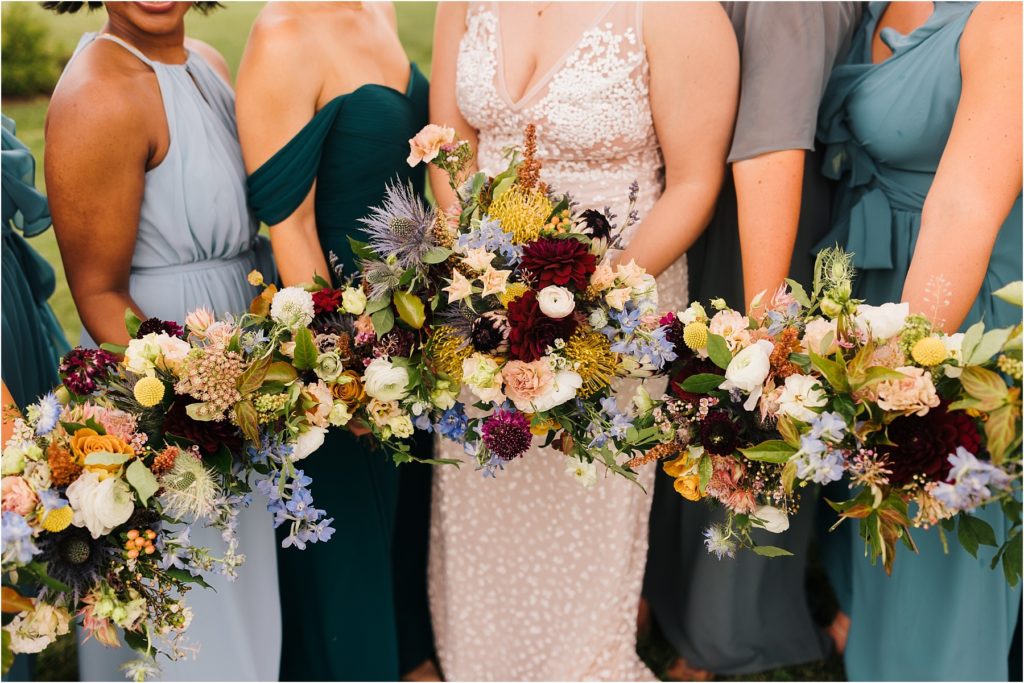 wildflower wedding bouquet