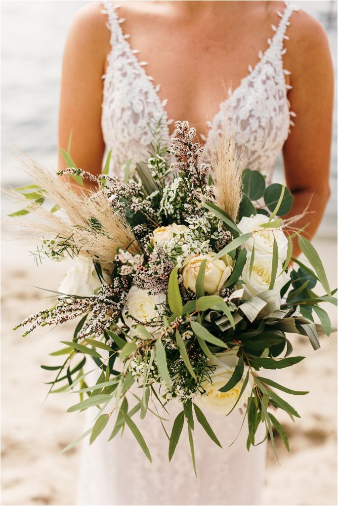 styled de wedding bouquet
