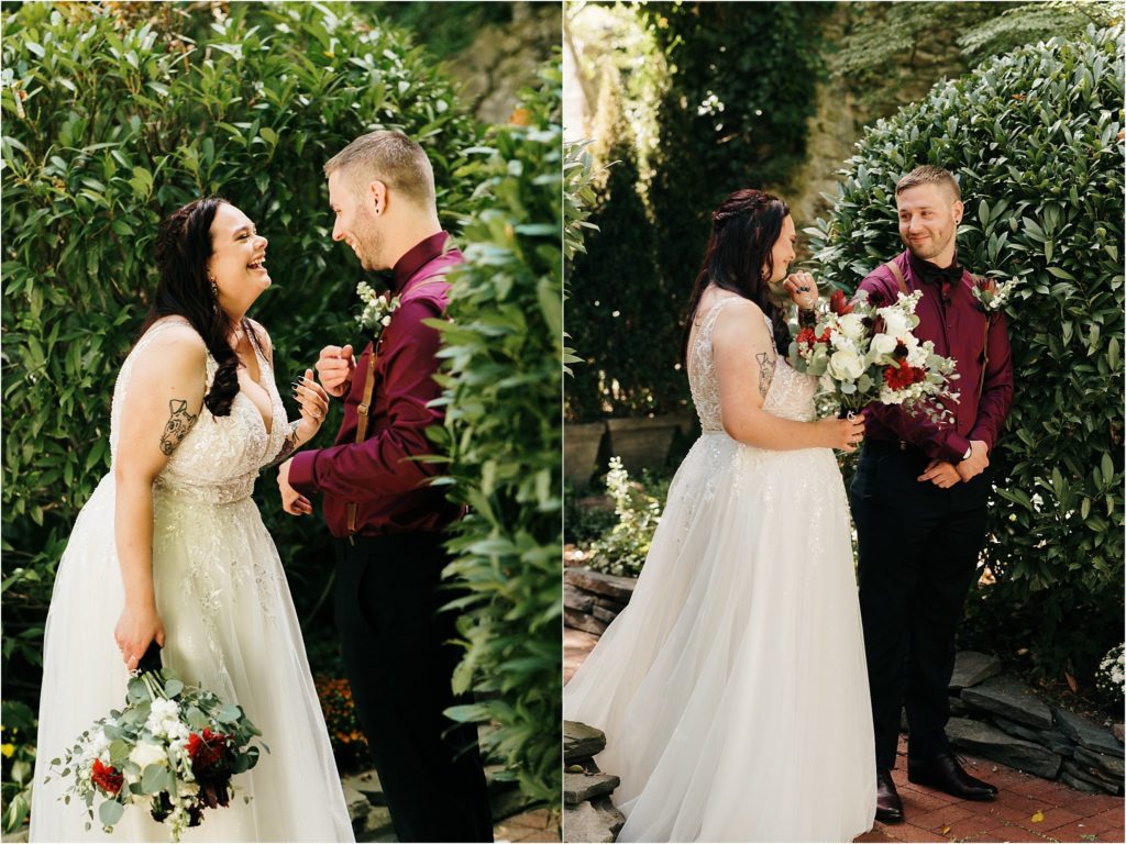 old mill rose valley wedding