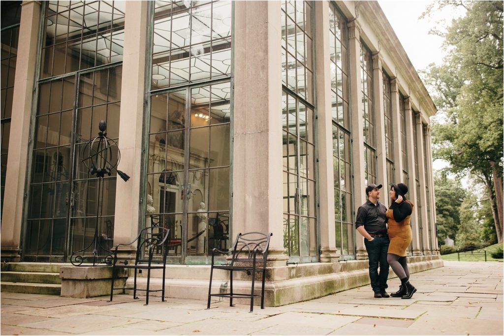 winterthur museum engagement photos