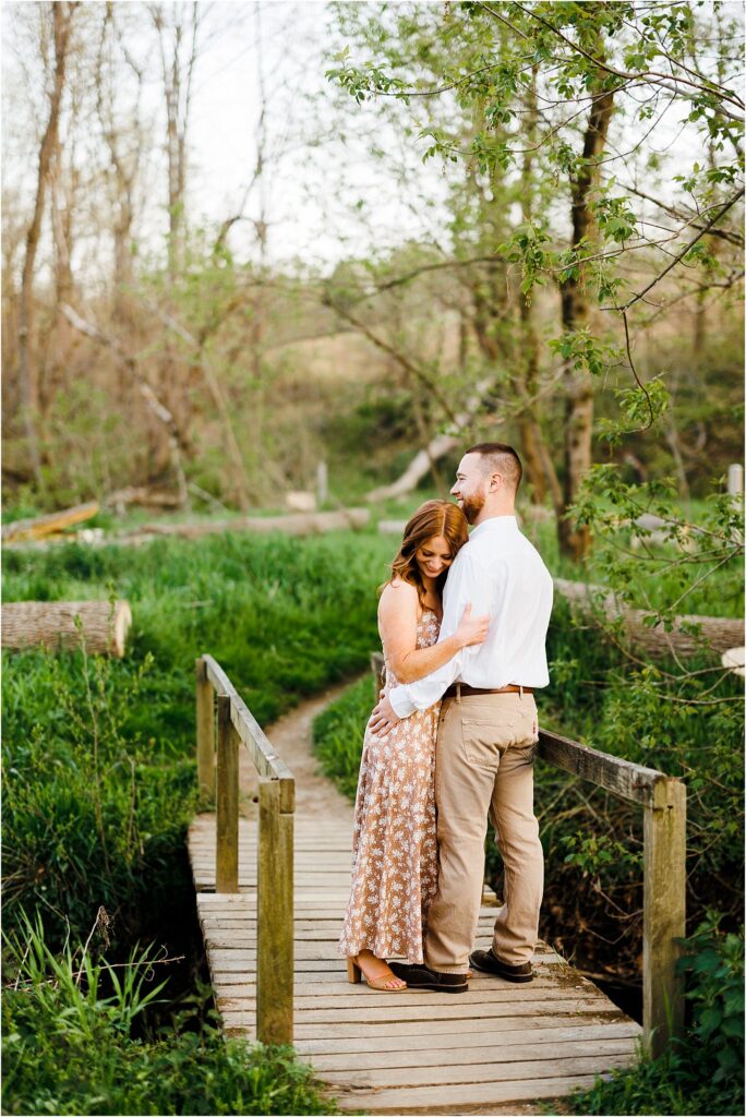 ashland nature center engagement photos
